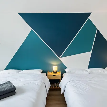 Maison d'hôtes Cozy - Cityview Family & Private Free Parking *